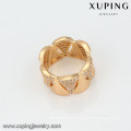 14978 Fashion elegant jewelry 18 carat ladies finger gold ring design wholesale diamond zircon ring